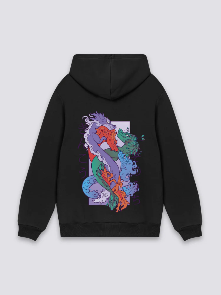 Aesthetic Japanese Hoodie - れきし - Image 3