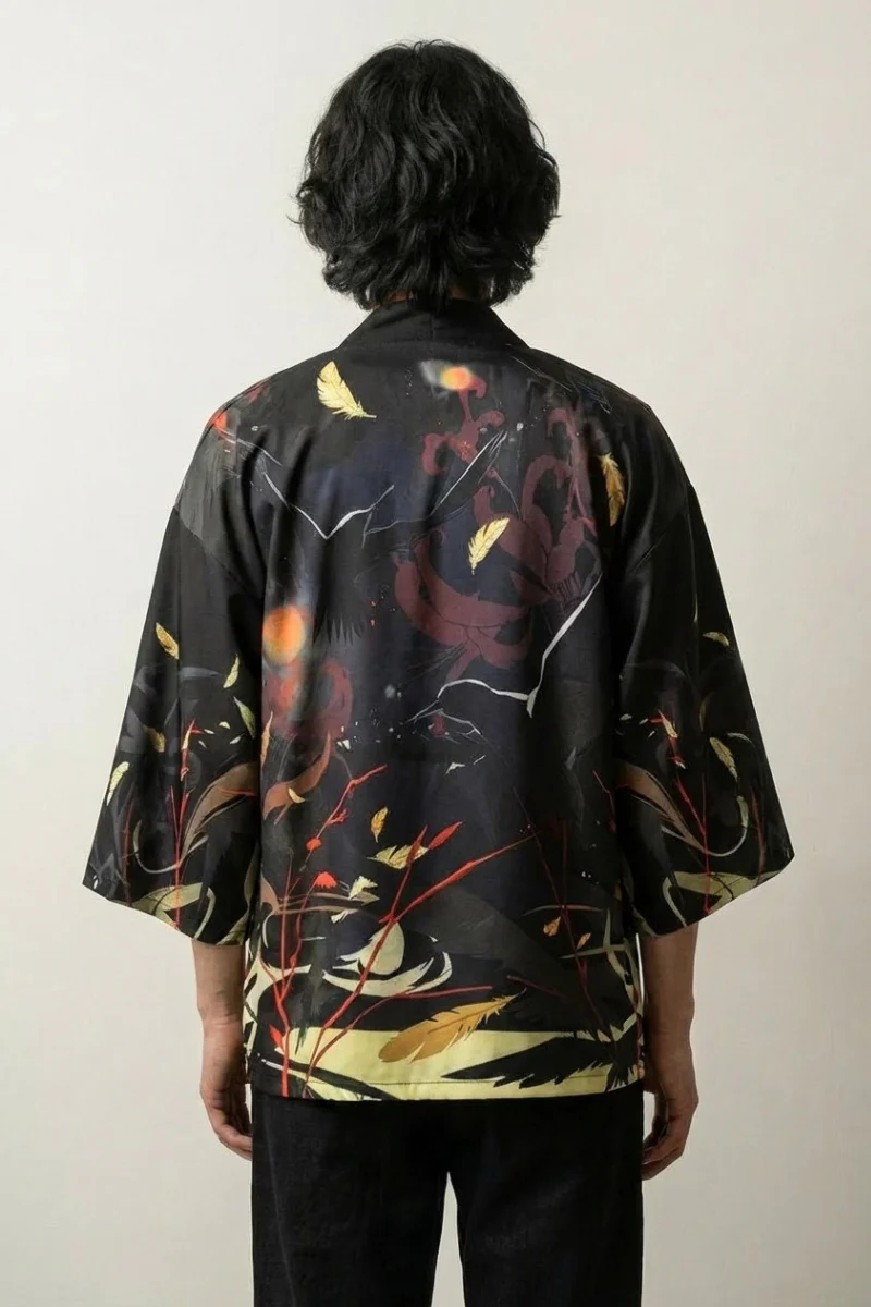 Black Kimono Men 'Artefact' - Image 2