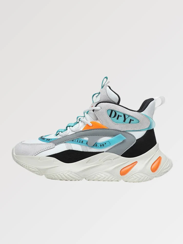 Blue High Top Sneakers 'Fukutsu' - Image 2