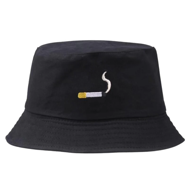 Embroidered Bucket Hat 'Yokocho' - Image 3
