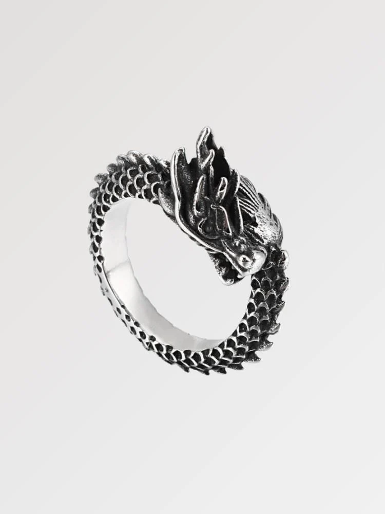 Chinese Dragon Ring 'Huanglong