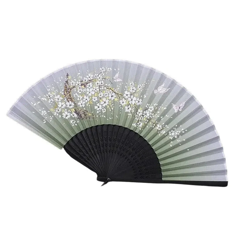 Japanese Black Fan 'Tsukiyo - Image 2