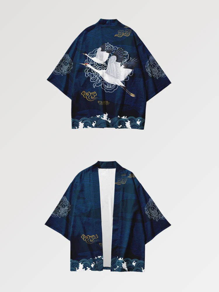 Haori Streetwear 'Tsuru Pattern' - Image 5