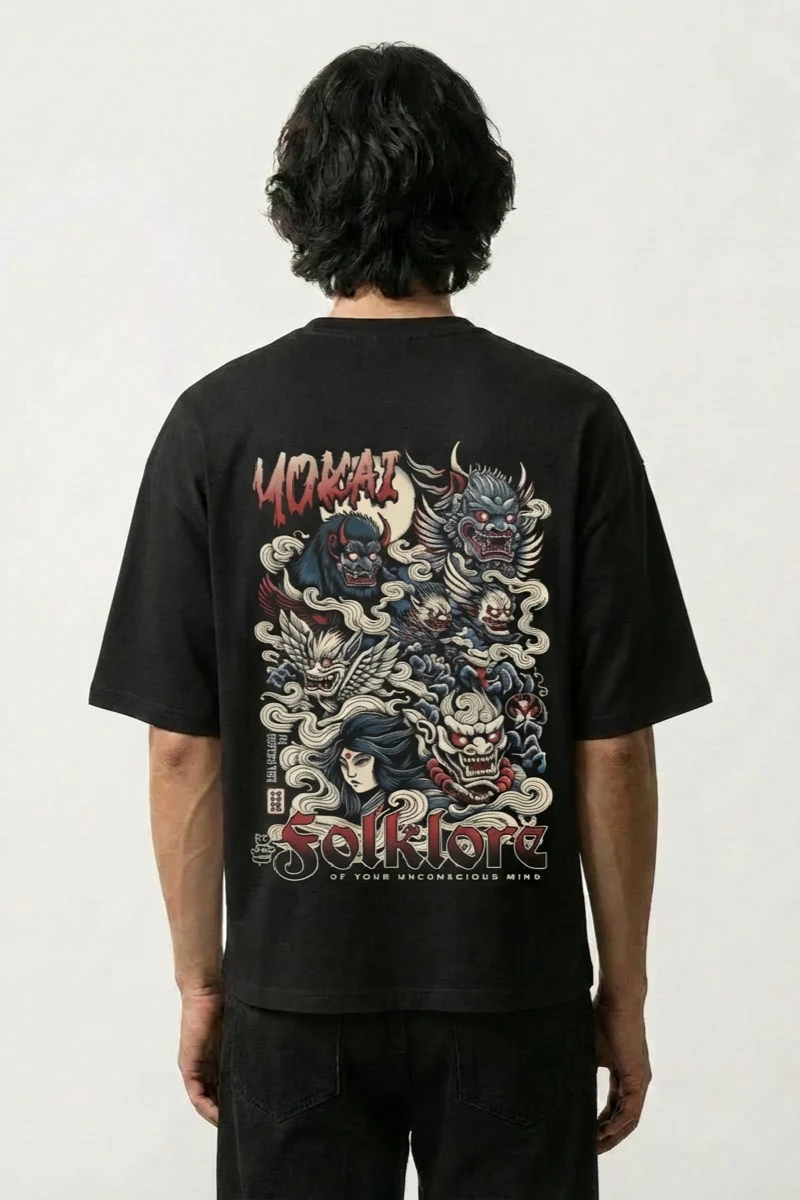 Japanese Art T-Shirt - みんぞくがく