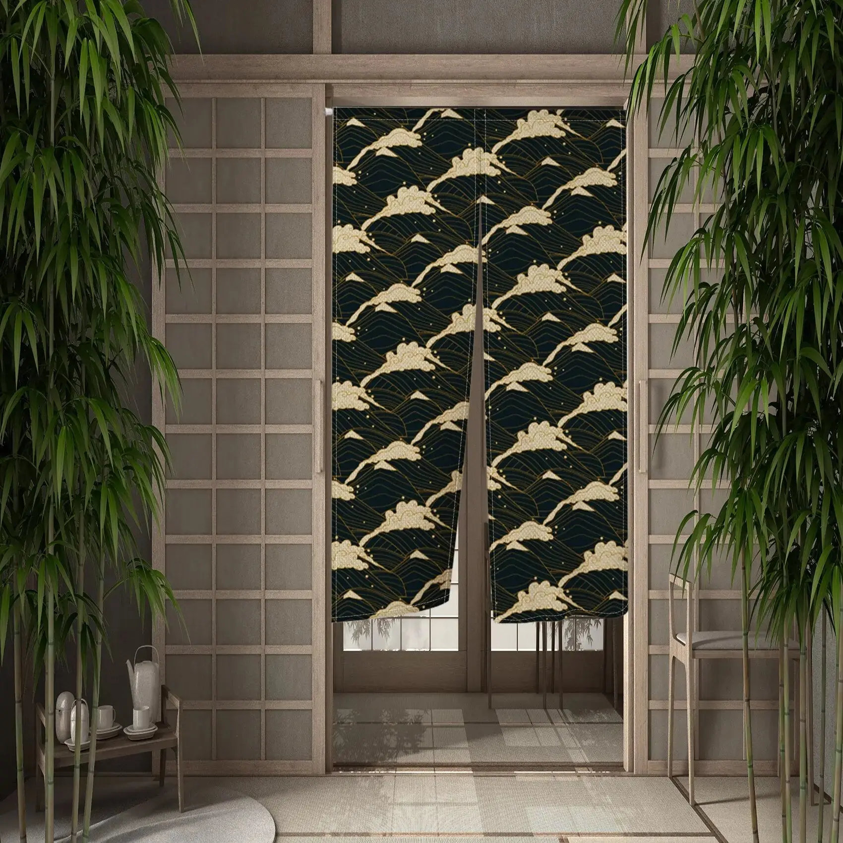 Japanese Noren 'Tsuchi'