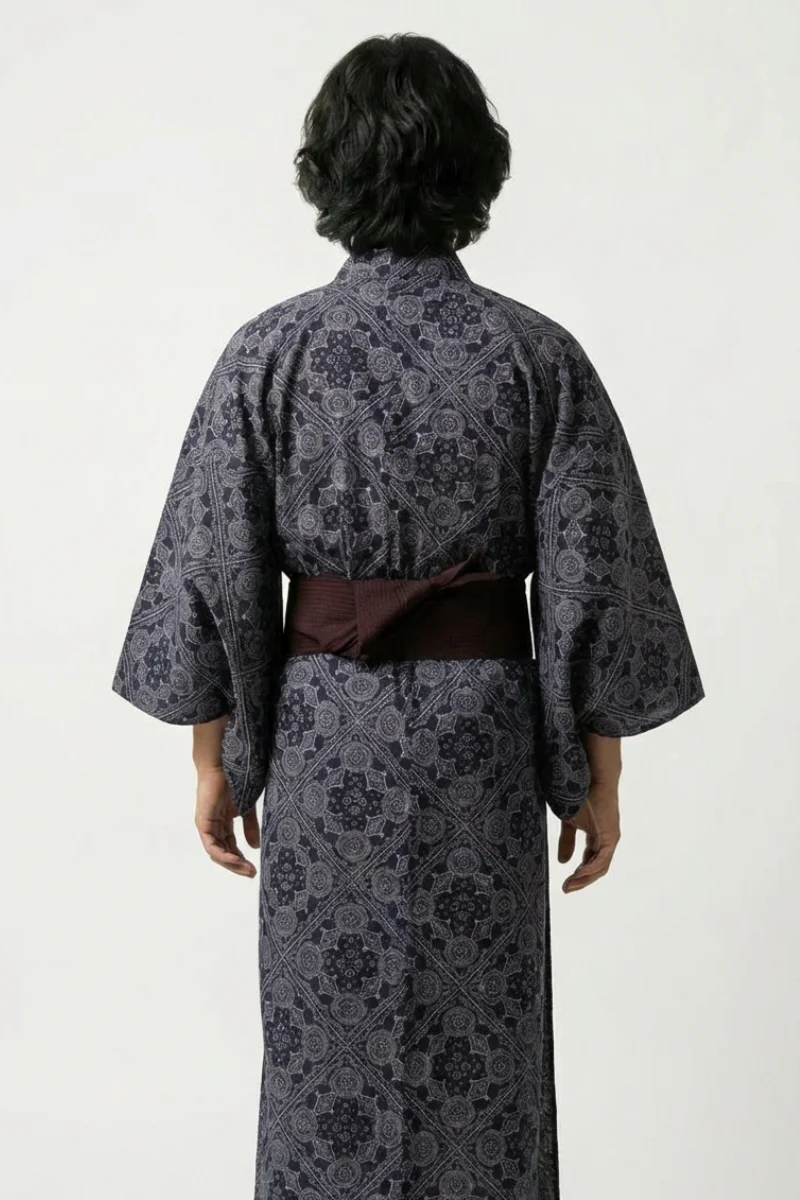 Japanese Pattern Kimono 'Hanamon' - Image 2