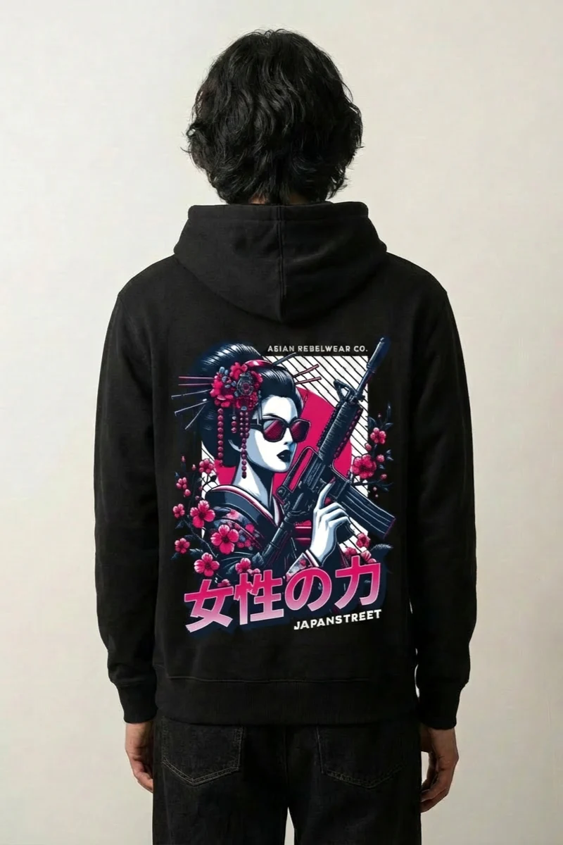 Japanese Streetwear Hoodie - アーバン