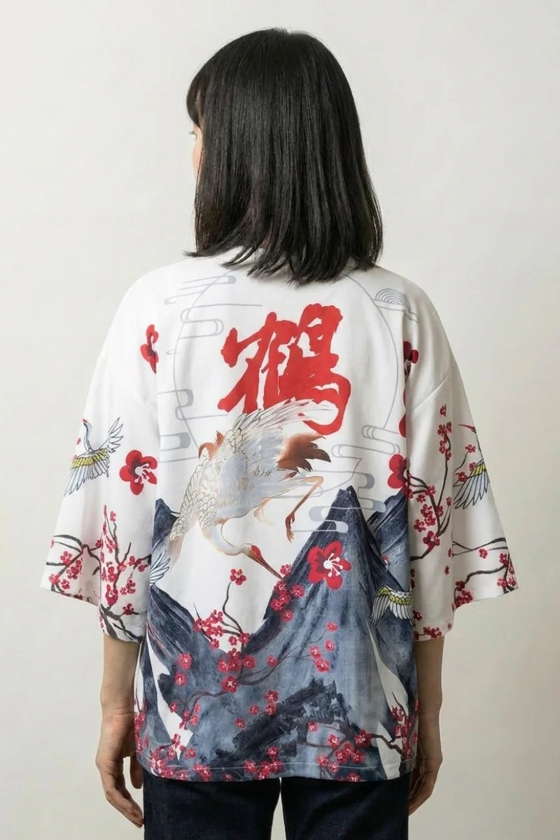 Lightweight Kimono Jacket 'Edo' - Image 3