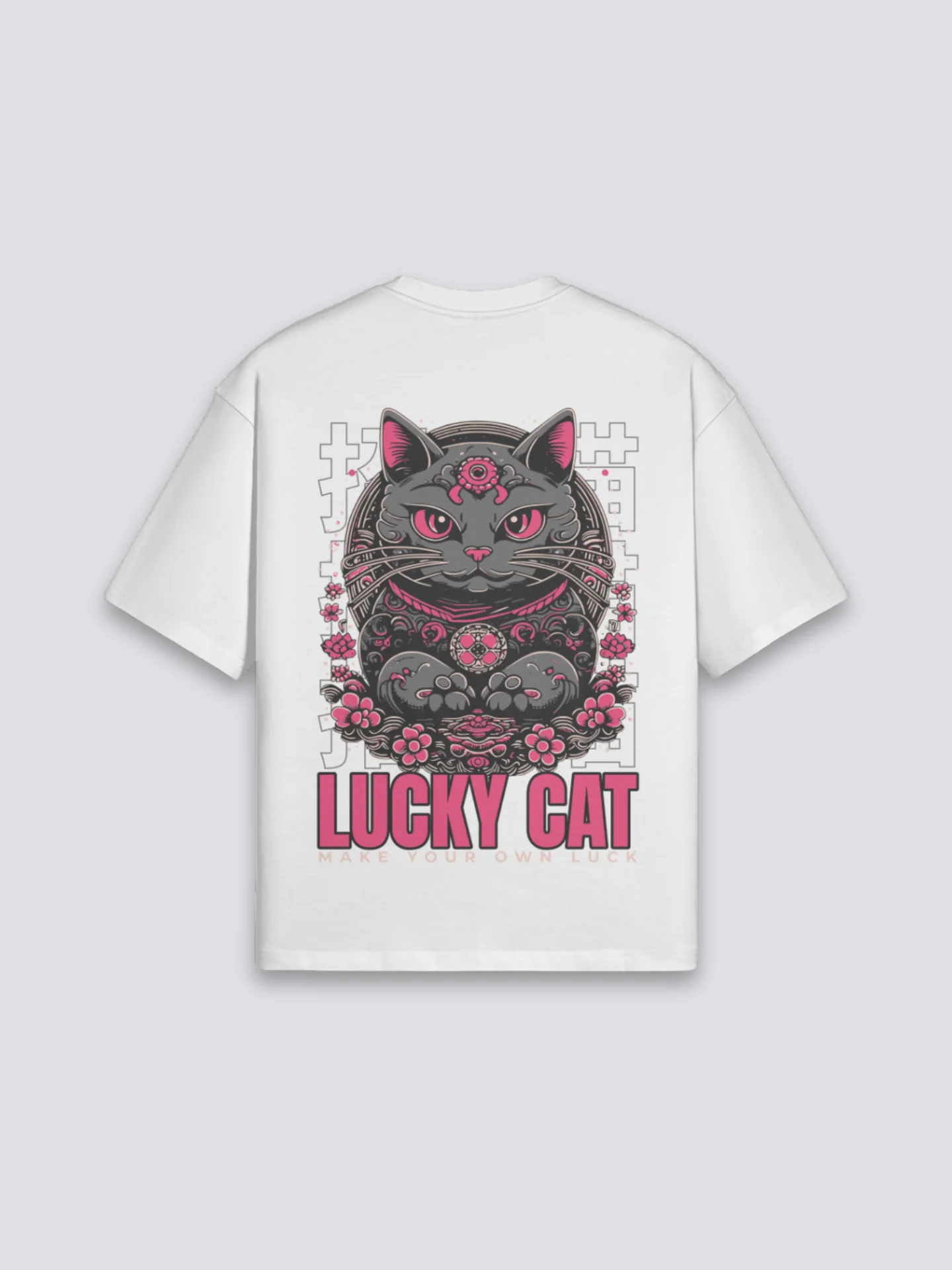 Maneki Neko T-Shirt - 招き猫 - Image 3
