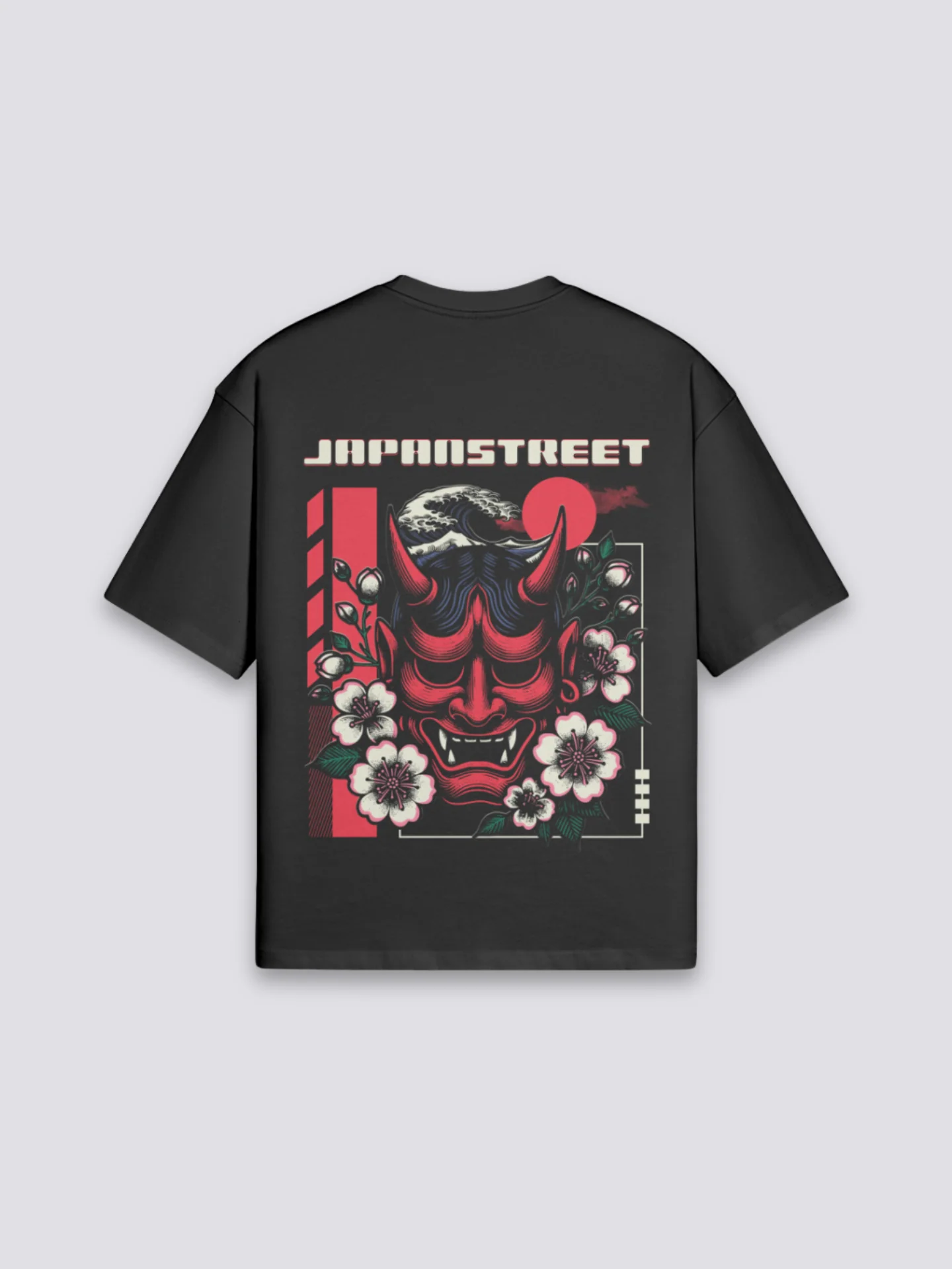 Oni Mask T-Shirt - デーモン - Image 2