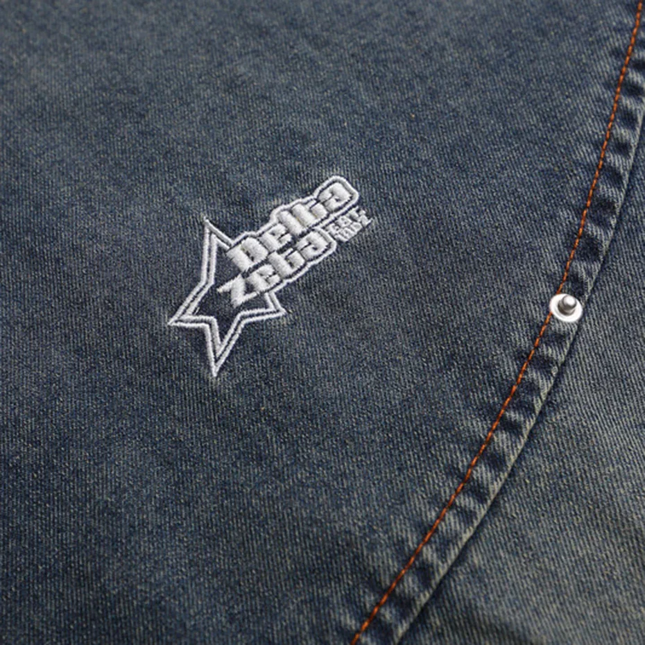 Oversize Denim Shirt - ジーン - Image 3