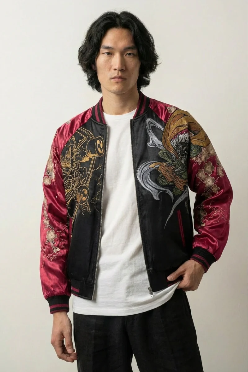 Raijin Sukajan Jacket 'Ten no Ikazuchi' - Image 4