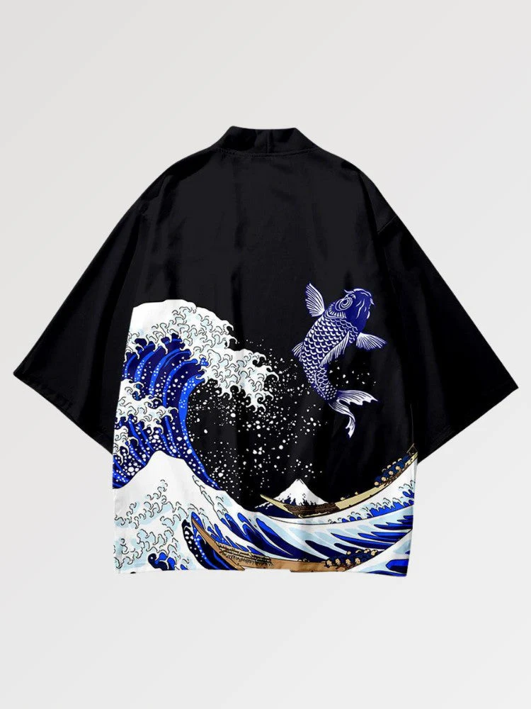 The Great Wave off Kanagawa Kimono - Image 7