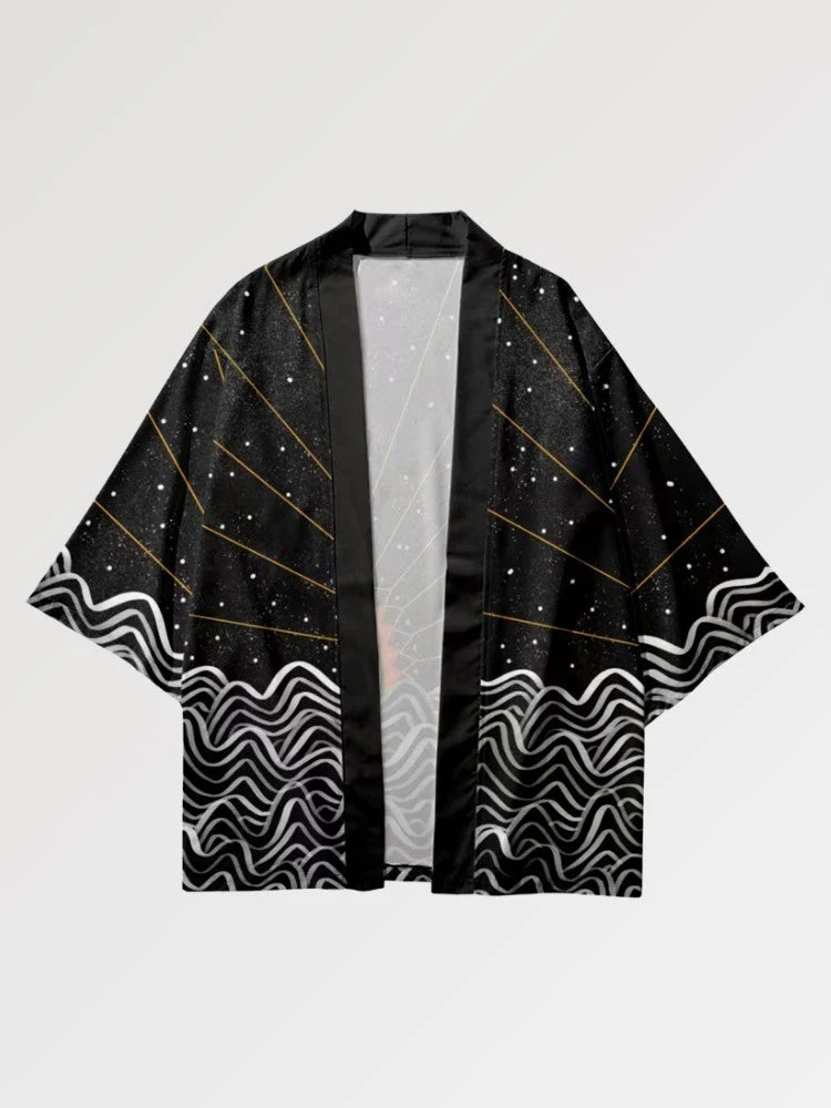 Traditional Haori 'Tsuki no Taiyo' - Image 4