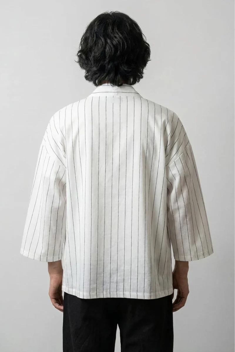 White Kimono Men 'Takao' - Image 2