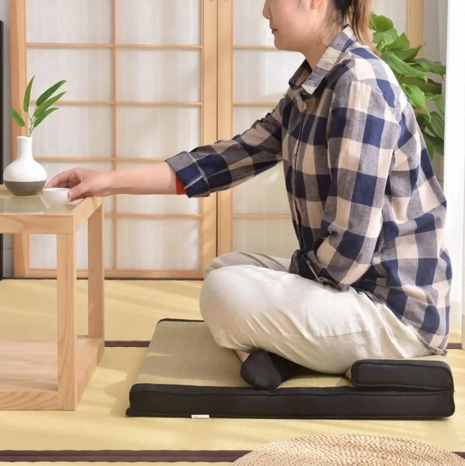 Square tatami Zabuton 'Ebina' - Image 3