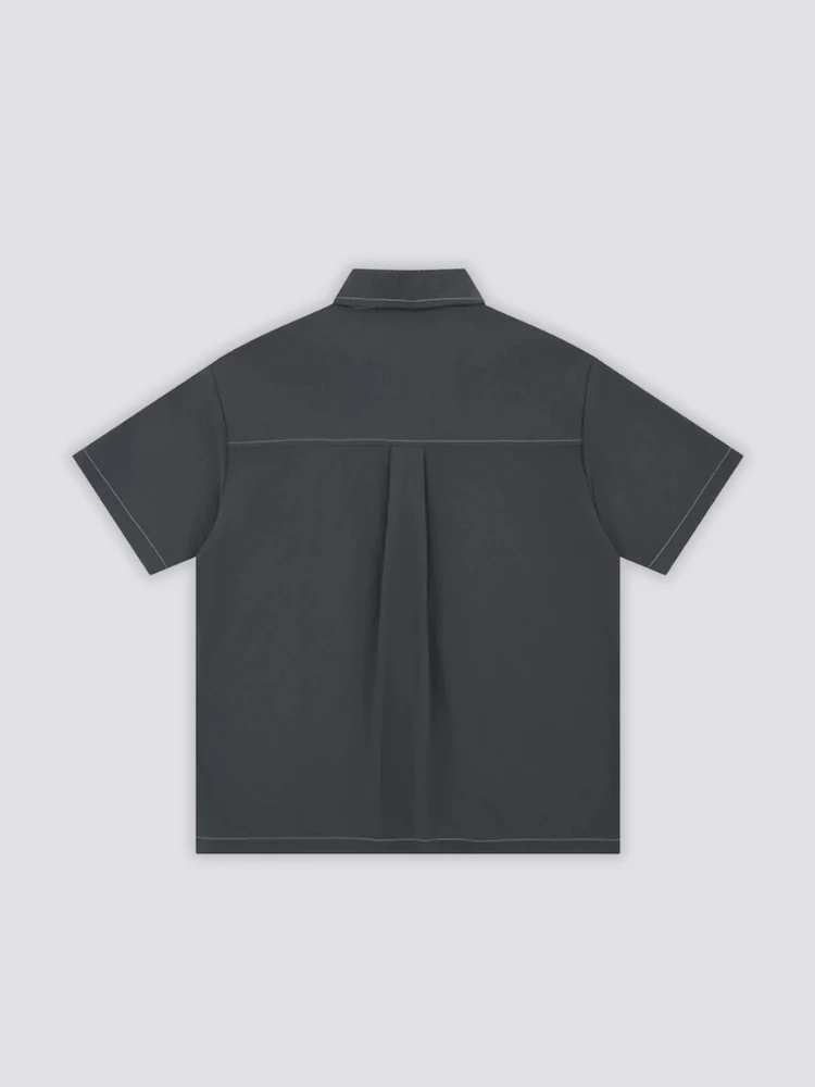 Zip-Up Shirt - ビュッ - Image 3